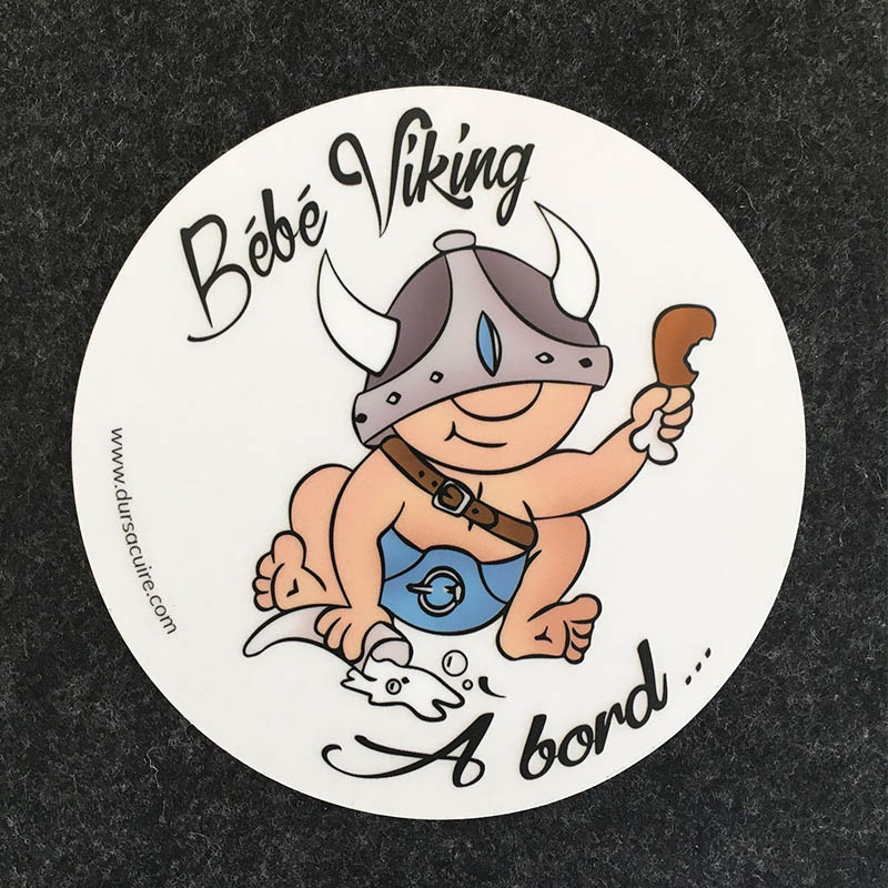 Sticker Bébé Viking à Bord garçon (2024)