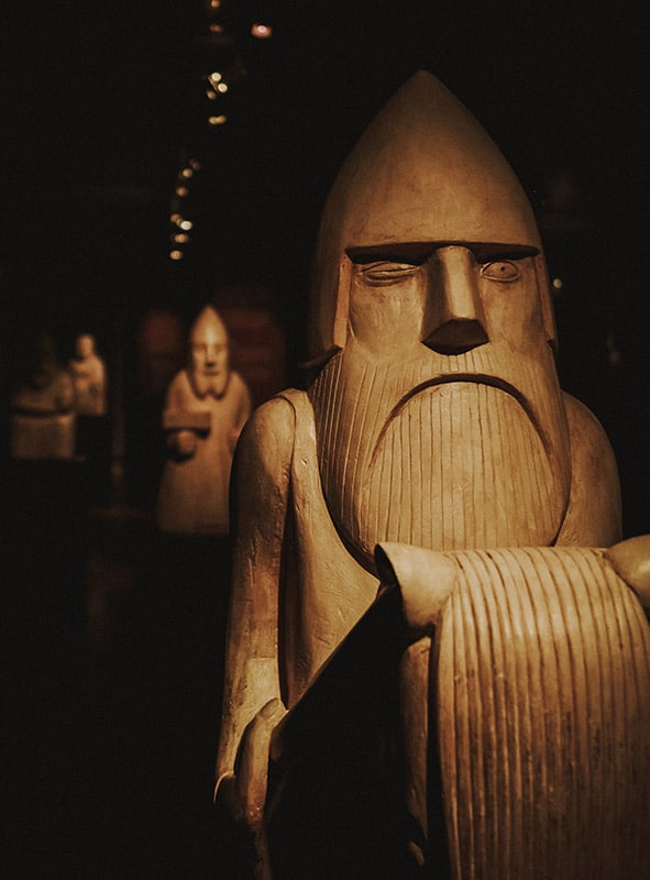 Représentation du dieu Odin - Mythologie nordique - dieux viking